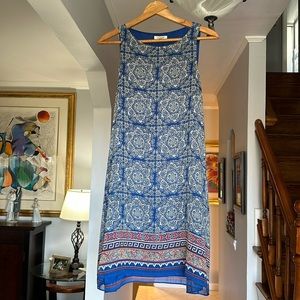 Max Studio Sleeveless Swing Dress Sz M